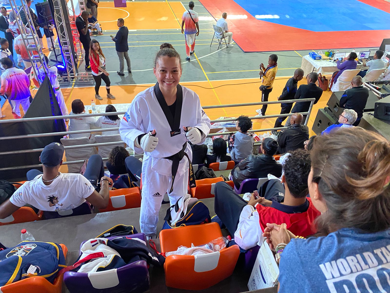 Taekwondo : Chloé Marian remporte la médaille d'or en finale face à Gracia Ravoson