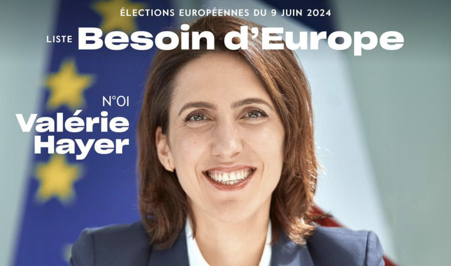 Européennes : pas de réunionnais avec Valérie Hayer