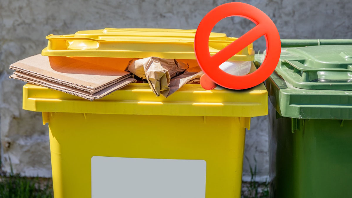 Tri sélectif : attention : ces objets n’ont rien à faire dans votre poubelle jaune !