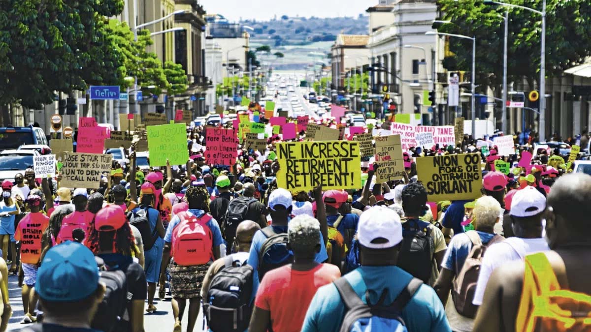 Maurice : colère sociale à Port-Louis contre le passage de la retraite à 65 ans