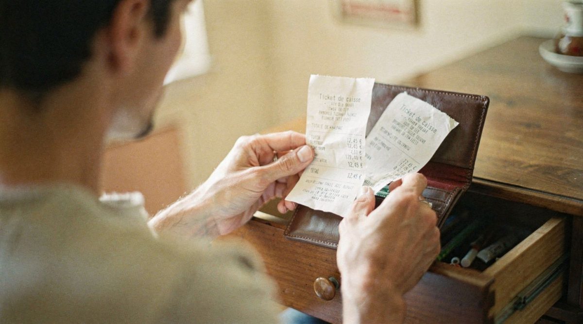 garder tickets de caisse psychologie